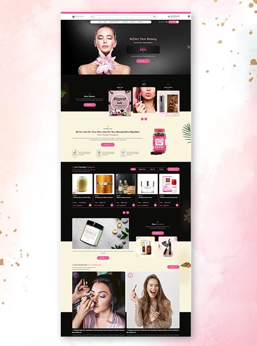 Makeup Website