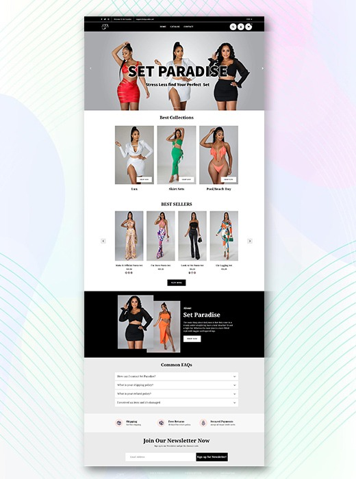 Fashion Website